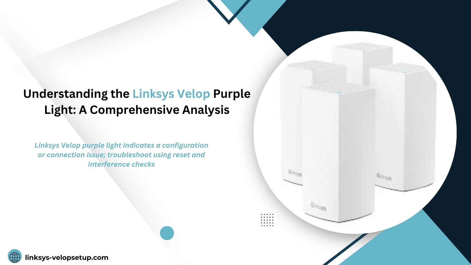 Read more about the article The Ultimate Guide to Understanding the Linksys Velop Purple Light