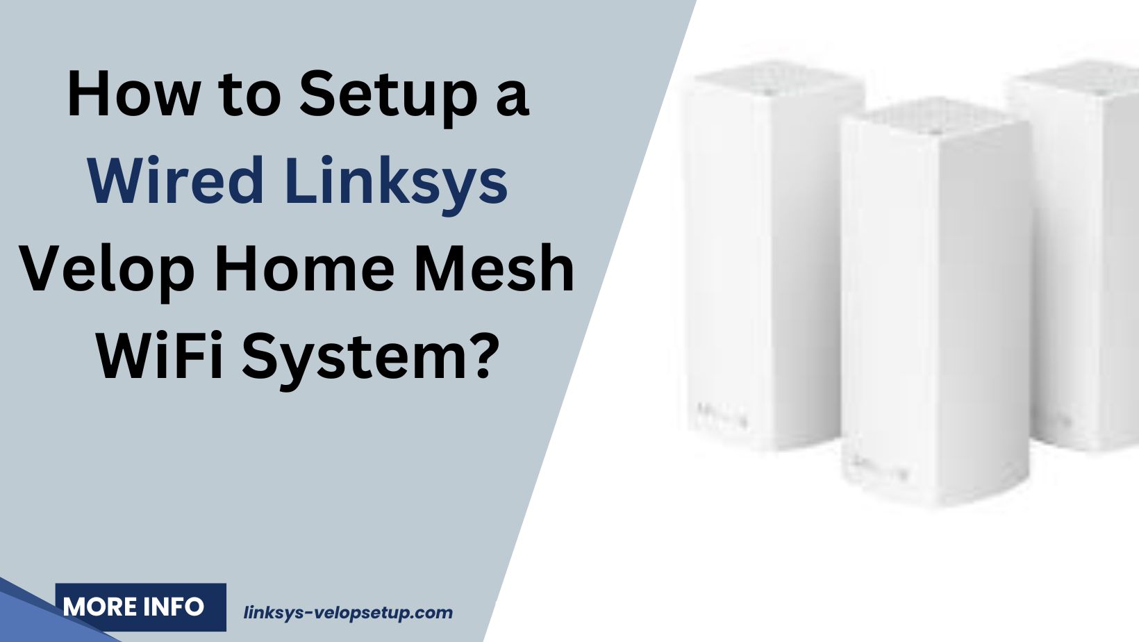 You are currently viewing How to Setup a Wired Linksys Velop Home Mesh WiFi System?
